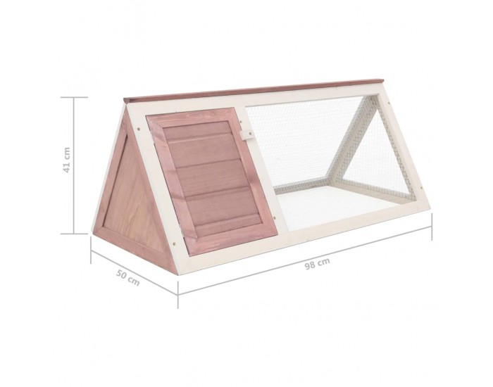 Sonata Клетка за зайци, кафява, дърво