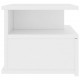 Sonata Нощно шкафче за стена, бяло, 40x31x27 см, ПДЧ