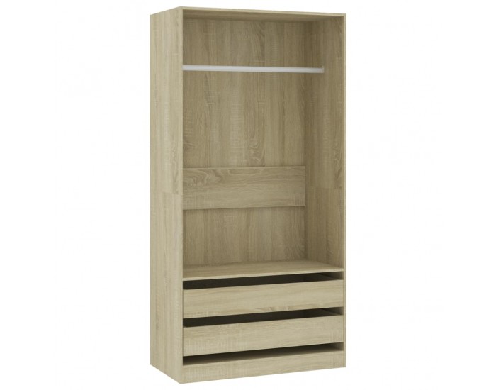 Sonata Гардероб, дъб сонома, 100x50x200 см, ПДЧ