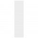 Sonata Гардероб с чекмеджета, бял гланц, 50x50x200 см, ПДЧ