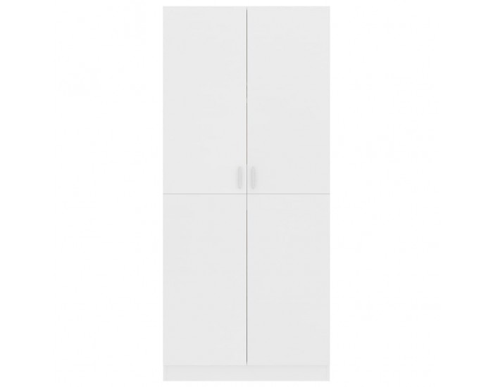 Sonata Гардероб, бял, 80x52x180 см, ПДЧ