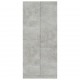 Sonata Гардероб, бетонно сив, 80x52x180 см, ПДЧ