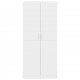 Sonata Гардероб, бял гланц, 80x52x180 см, ПДЧ