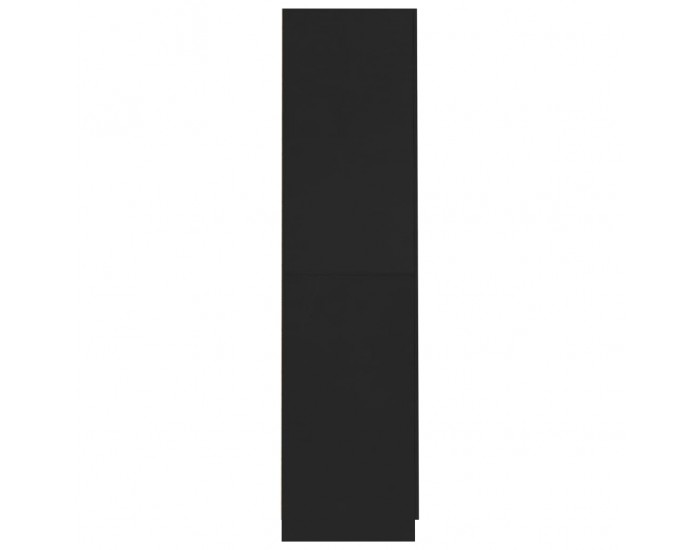 Sonata Гардероб, черен, 90x52x200 см, ПДЧ
