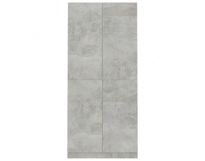 Sonata Гардероб, бетонно сив, 90x52x200 см, ПДЧ