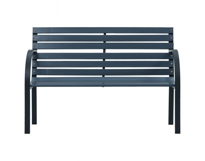 Sonata Градинска пейка, 120 cм, сива, дърво Sonata Градинска пейка, 120 cм, сива, дърво