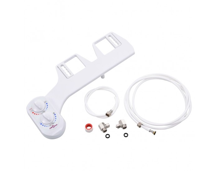 Sonata Приставка биде за тоалетна единична дюза за гореща/студена вода