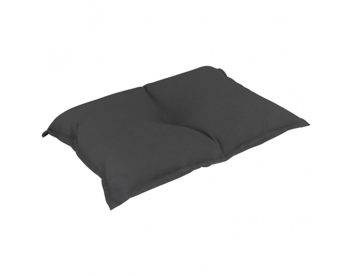 Sonata Палетни възглавници за диван, 3 бр, черни, текстил