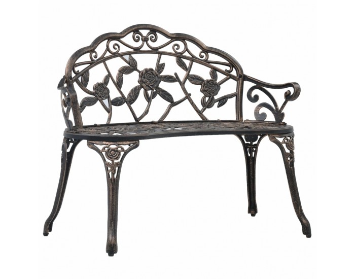 Sonata Бистро пейка, 100 см, бронз, лят алуминий