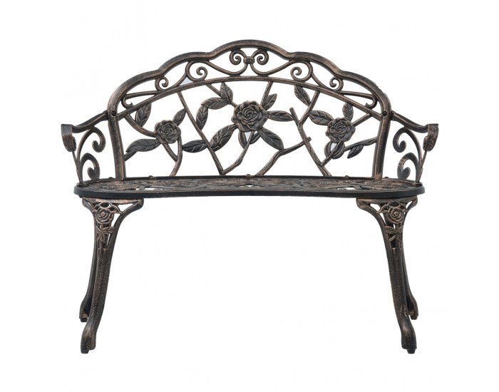 Sonata Бистро пейка, 100 см, бронз, лят алуминий