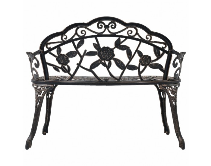 Sonata Бистро пейка, 100 см, бронз, лят алуминий