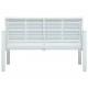 Sonata Градинска пейка, 120 cм, HDPE, бяла, имитация на дърво Sonata Градинска пейка, 120 cм, HDPE, бяла, имитация на дърво