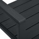 Sonata Градинска пейка, 120 cм, HDPE, черна, имитация на дърво Sonata Градинска пейка, 120 cм, HDPE, черна, имитация на дърво