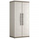 Keter Висок шкаф Excellence XL, бежово и таупе, 89x54x182 см