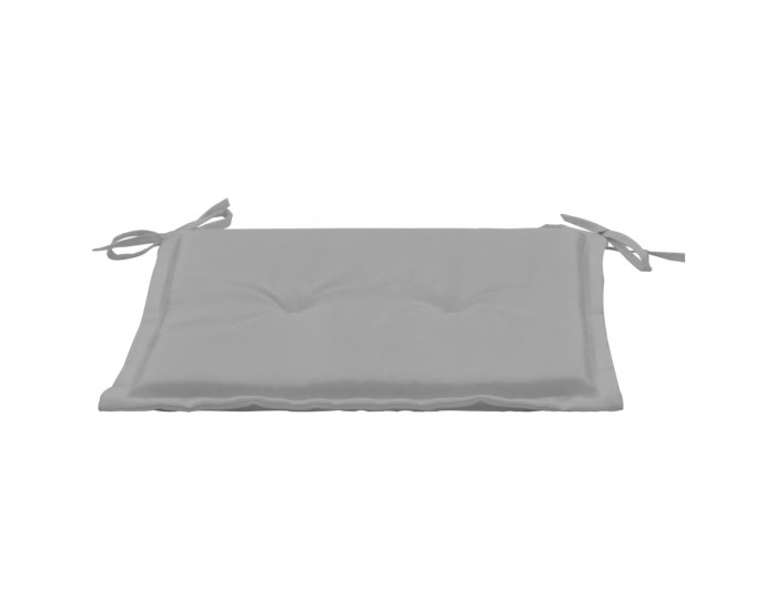 Sonata Възглавници за градински столове, 4 бр, сиви, 40x40x3 см