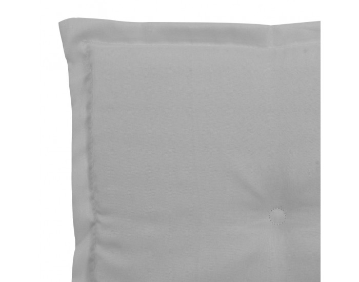Sonata Възглавници за градински столове, 4 бр, сиви, 40x40x3 см