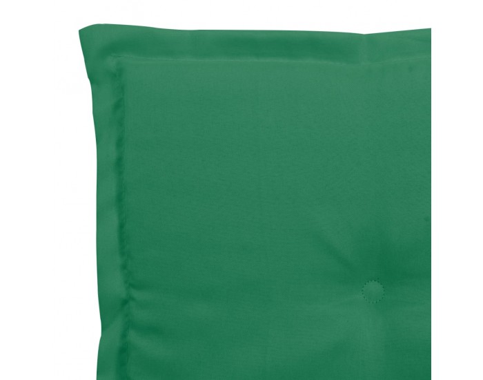 Sonata Възглавници за градински столове, 4 бр, зелени, 40x40x3 см