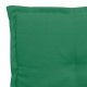 Sonata Възглавници за градински столове, 2 бр, зелени, 50x50x3 см