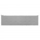 Sonata Възглавница за градинска пейка, сива, 200x50x3 см