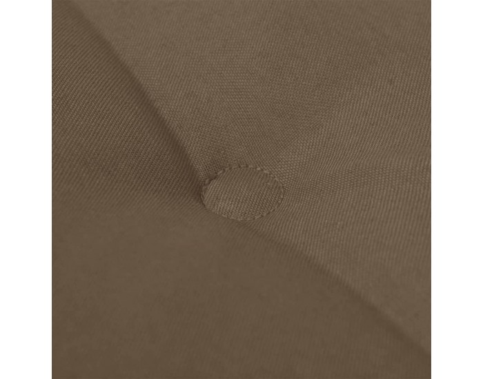 Sonata Възглавница за градинска пейка, таупе, 180x50х3 см