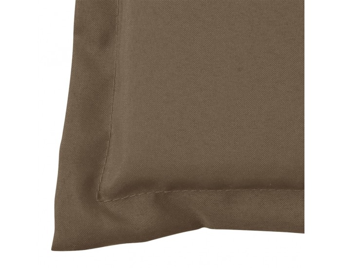 Sonata Възглавница за градинска пейка, таупе, 180x50х3 см