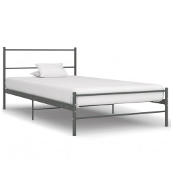 Sonata Рамка за легло, сива, метал, 90x200 см - Спалня