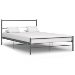 Sonata Рамка за легло, сива, метал, 140x200 cм - Спалня
