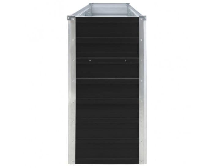 Sonata Повдигната леха, 320x40x77 см, поцинкована стомана, антрацит