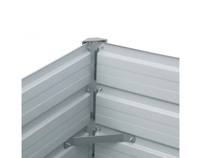 Sonata Повдигната леха, 320x40x77 см, поцинкована стомана, антрацит