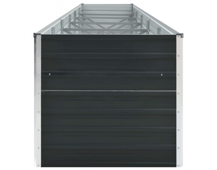 Sonata Градинска висока леха поцинкована стомана 480x80x45 см антрацит