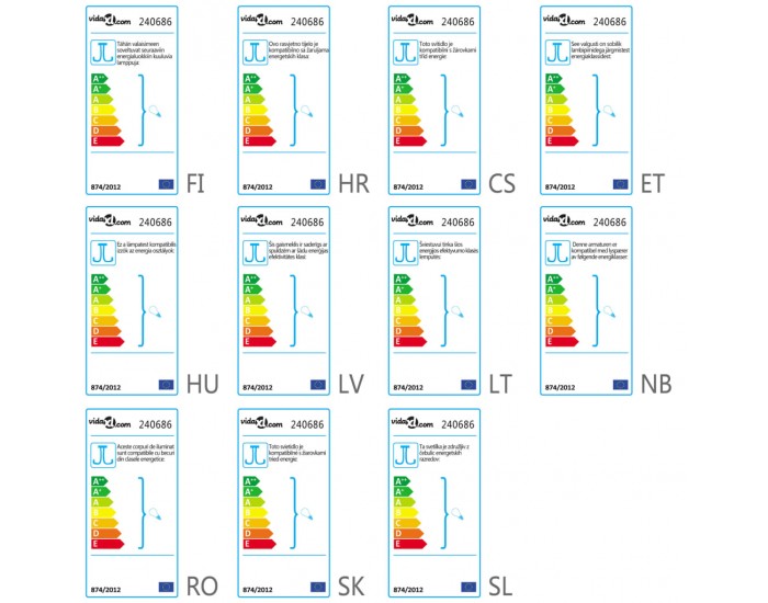 Sonata Кристални полилеи/пендели за таван, 4 бр, елегантни, бели