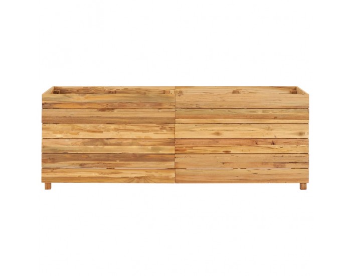 Sonata Повдигната леха, 150x40x55 см, рециклиран тик и стомана