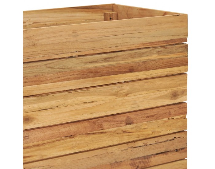 Sonata Повдигната леха, 150x40x55 см, рециклиран тик и стомана