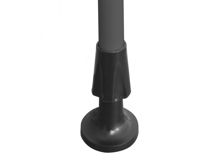 Sonata Ръчно прибиращ се сенник с LED, 250 см, жълто и синьо