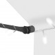 Sonata Ръчно прибиращ се сенник с LED, 300 см, кремав Sonata Ръчно прибиращ се сенник с LED, 300 см, кремав