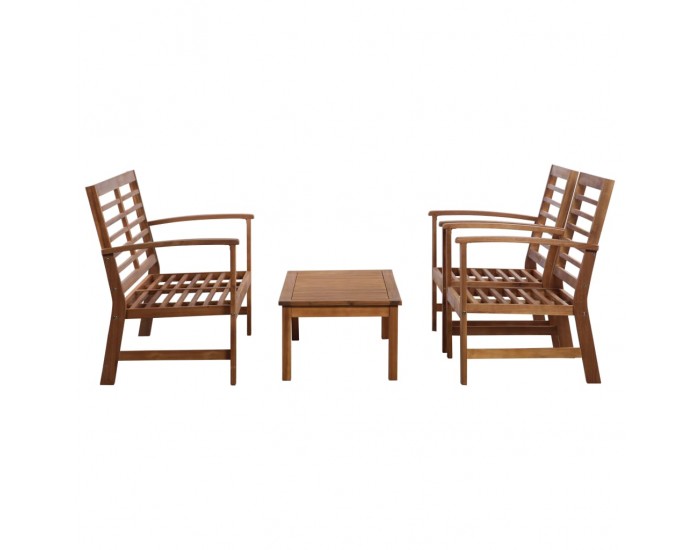 Sonata Градински комплект от 4 части, акациево дърво масив