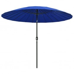 Sonata Градински чадър с алуминиев прът, 270 см, лазурносин - Сенници и Чадъри