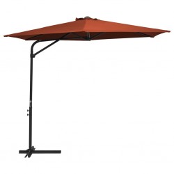 Sonata Градински чадър със стоманен прът, 300 см, теракота - Градина