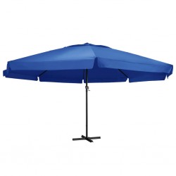 Sonata Градински чадър с алуминиев прът, 500 см, морскосиньо - Градина