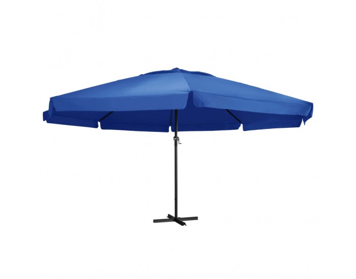 Sonata Градински чадър с алуминиев прът, 500 см, морскосиньо