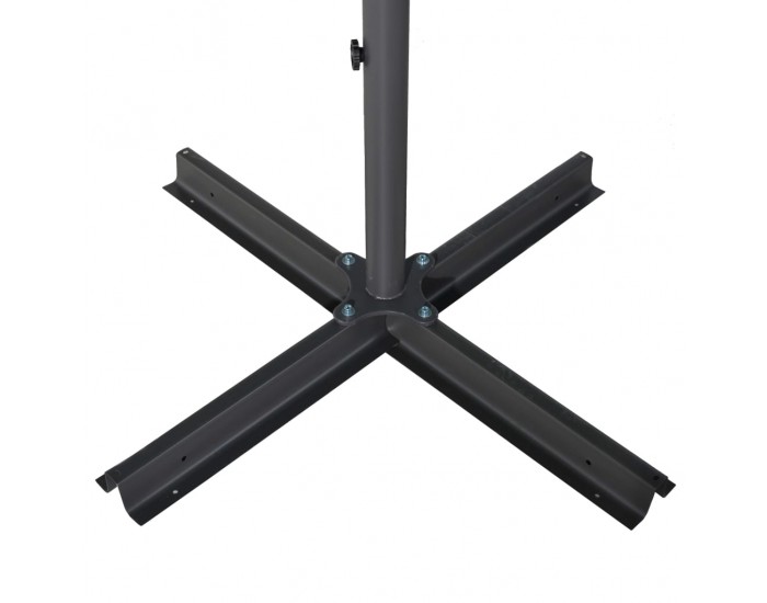 Sonata Градински чадър с алуминиев прът, 500 см, морскосиньо