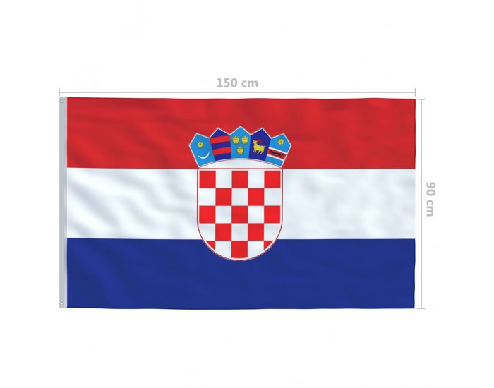 Sonata Флаг на Хърватия, 90x150 см