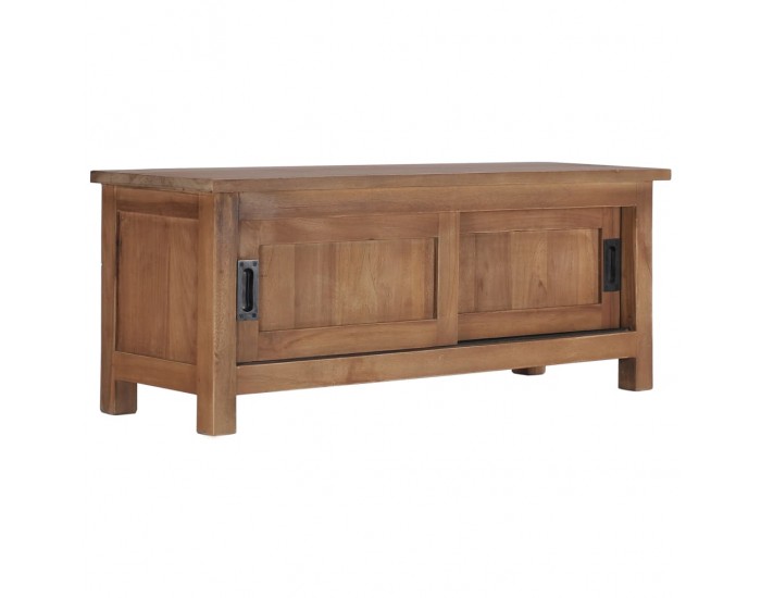 Sonata ТВ шкаф, 90x30x35 cм, тиково дърво масив Sonata ТВ шкаф, 90x30x35 cм, тиково дърво масив