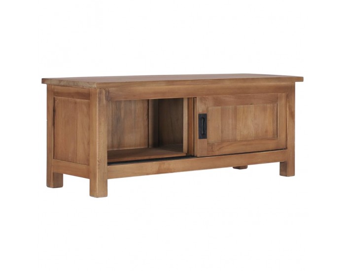 Sonata ТВ шкаф, 90x30x35 cм, тиково дърво масив Sonata ТВ шкаф, 90x30x35 cм, тиково дърво масив