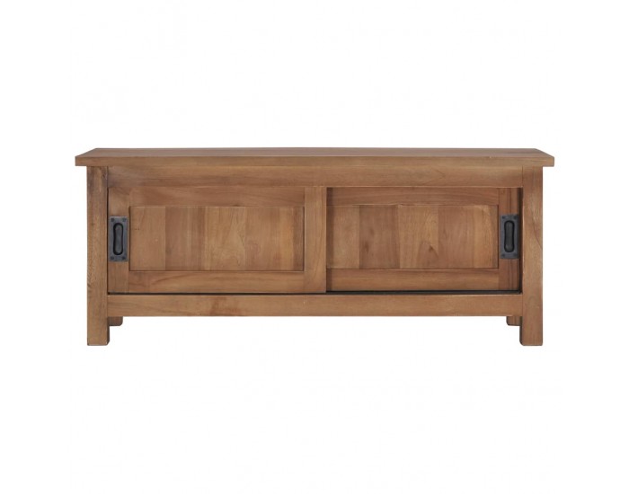 Sonata ТВ шкаф, 90x30x35 cм, тиково дърво масив Sonata ТВ шкаф, 90x30x35 cм, тиково дърво масив