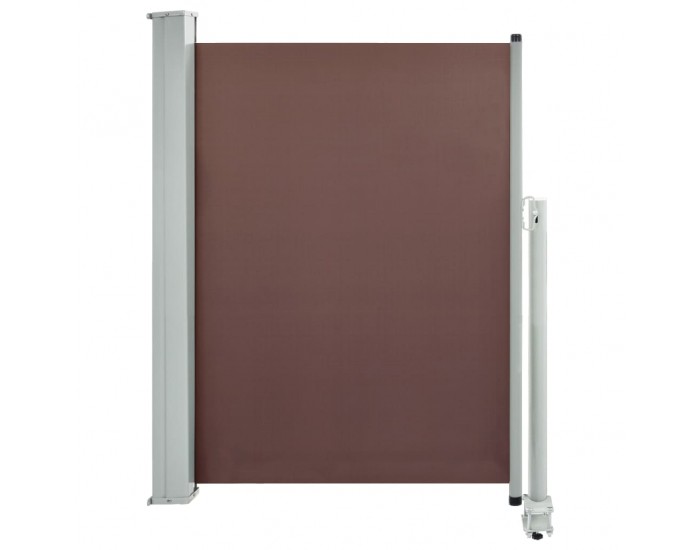 Sonata Прибираща се странична тента, 100х300 см, кафява