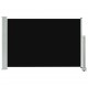 Sonata Прибираща се дворна странична тента, 60x300 см, черна