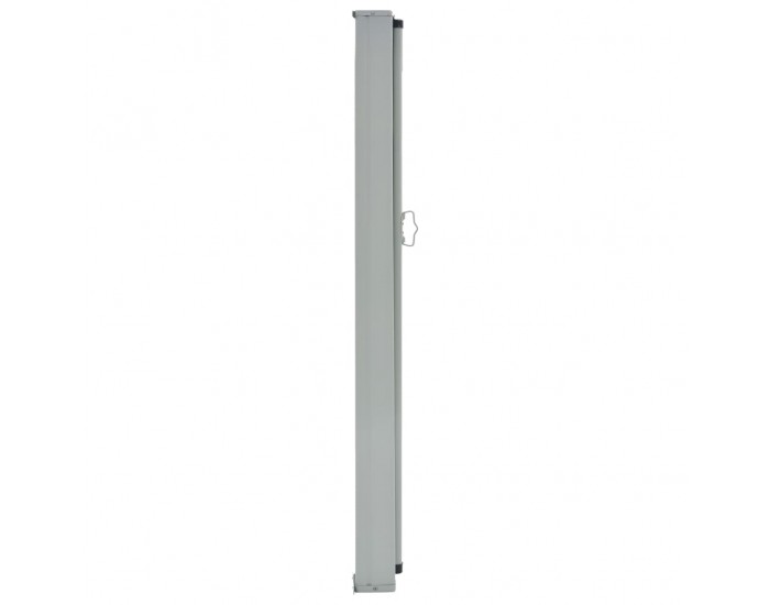 Sonata Прибираща се дворна странична тента, 80x300 см, черна