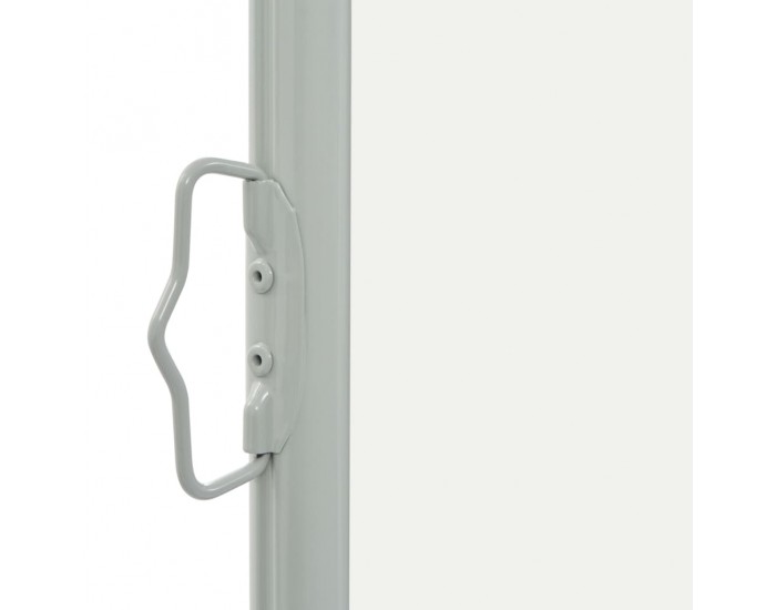 Sonata Прибираща се дворна странична тента, 80x300 см, кремава