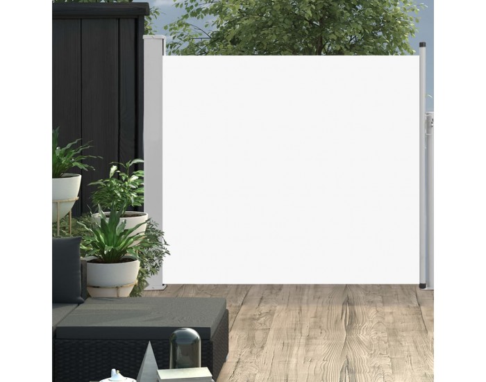 Sonata Прибираща се странична тента, 100х300 см, кремава